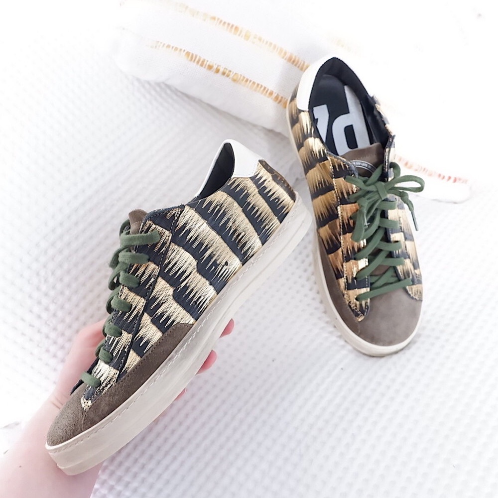 P448 BASKET WEAVE SNEAKERS ✨ MADE IN ITALY ✨ SIZE 39